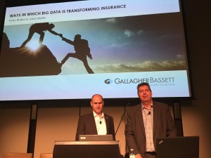 GB's Peter Walker and Julian Martin presenting at the 2016 RMIA conference